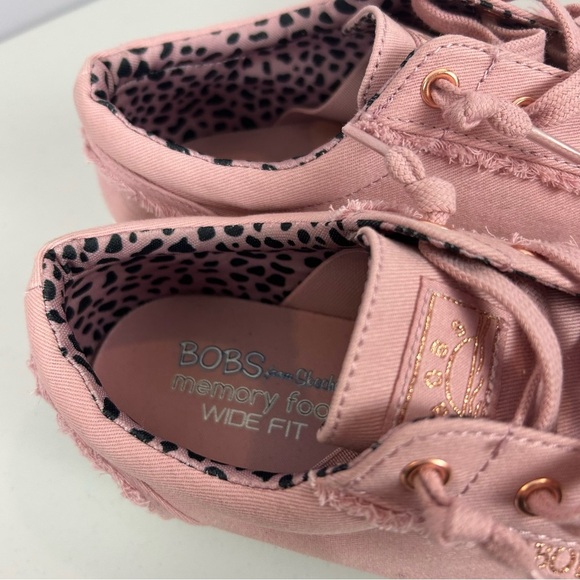 Skechers Bobs B Extra Cute - 2Cute4U Blush Sneakers Size 7 - Picture 6 of 10